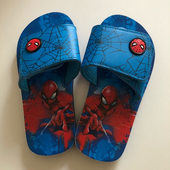boys spiderman sandals